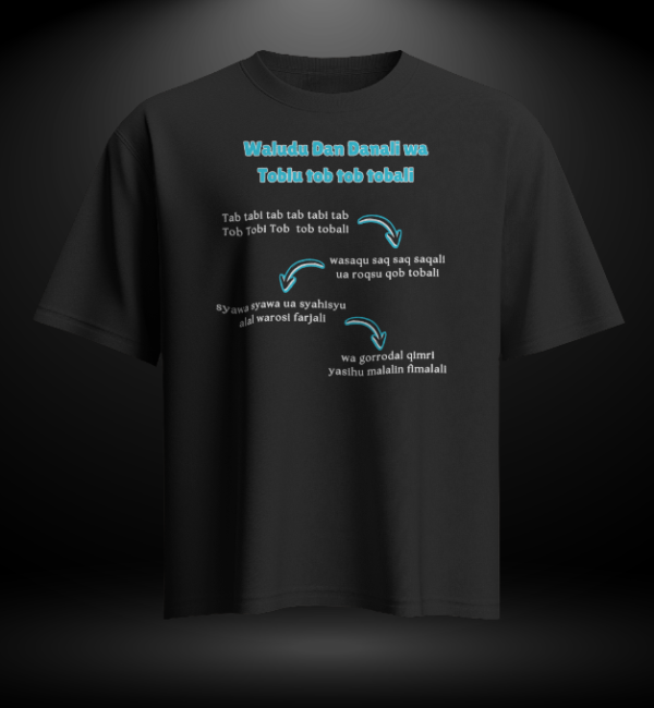 Tob Tobi Tob Round Neck Tshirt - 100% cotton and Trendy tshirt| Unisex Round Neck Half Sleeve